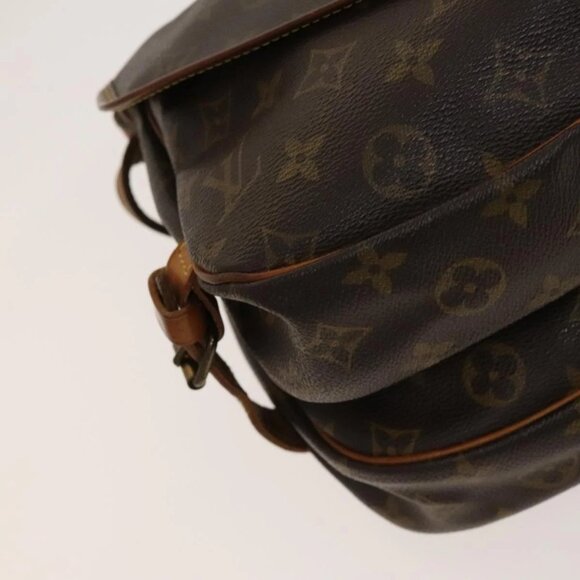 LOUIS VUITTON Monogram Saumur 30 Shoulder Bag M42256 LV Auth bs28187 - Picture 3 of 16